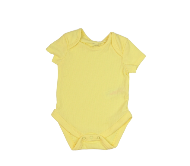 Žluté žebrované body Primark