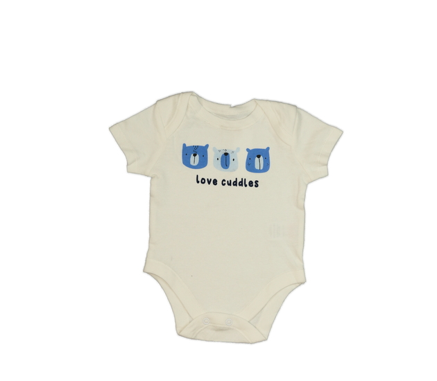 Bílé body s medvědy 