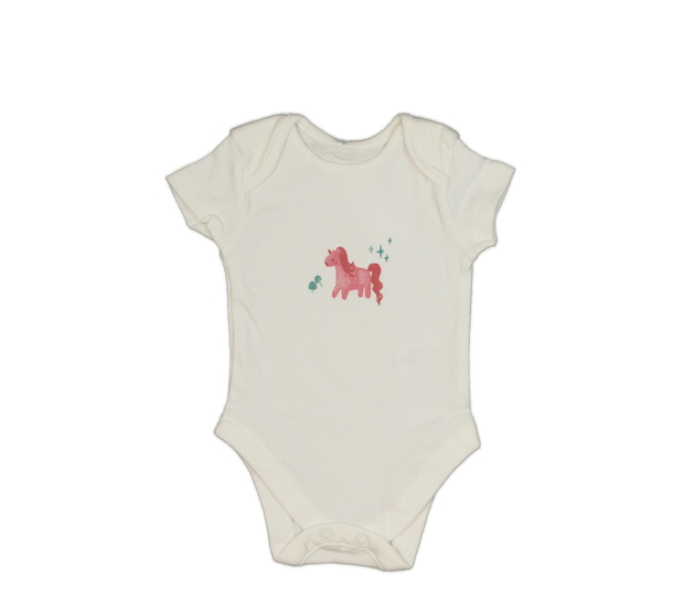 Bílé body s jednorožcem George