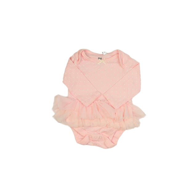 Růžové body se sukýnkou Bluezoo