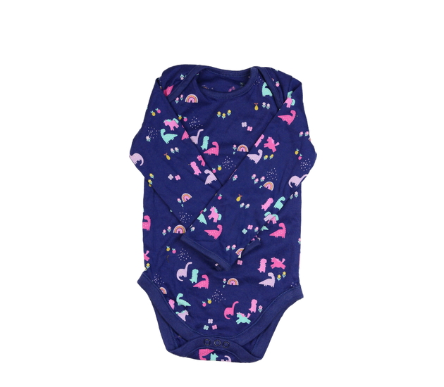Tmavě modré body s dinosaury George