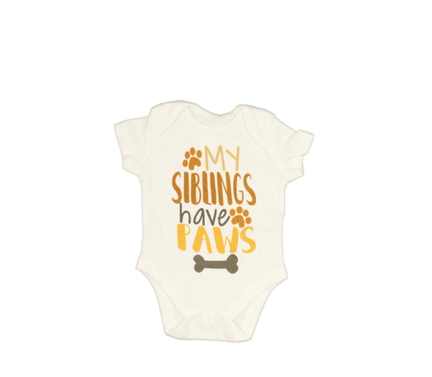 Bílé body s milým nápisem George