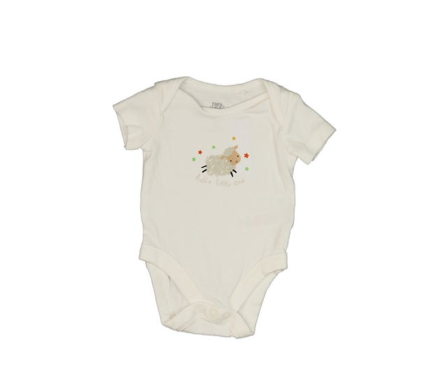 Bílé body s ovečkou F&F