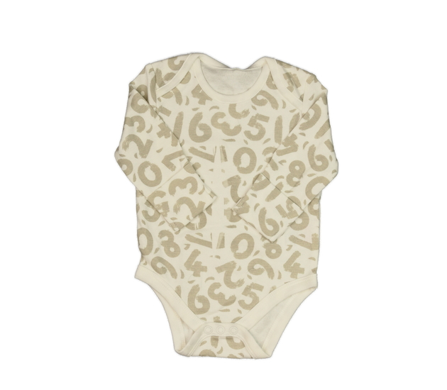 Světlé body s číslicemi