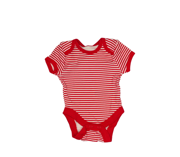 Červené body s bílými pruhy Primark