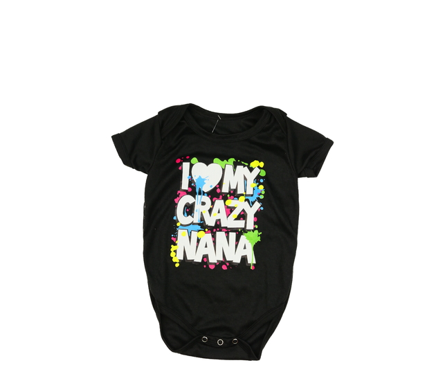 Černé body s milým potiskem 