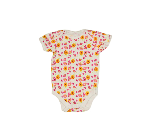 Bílé květinové body George