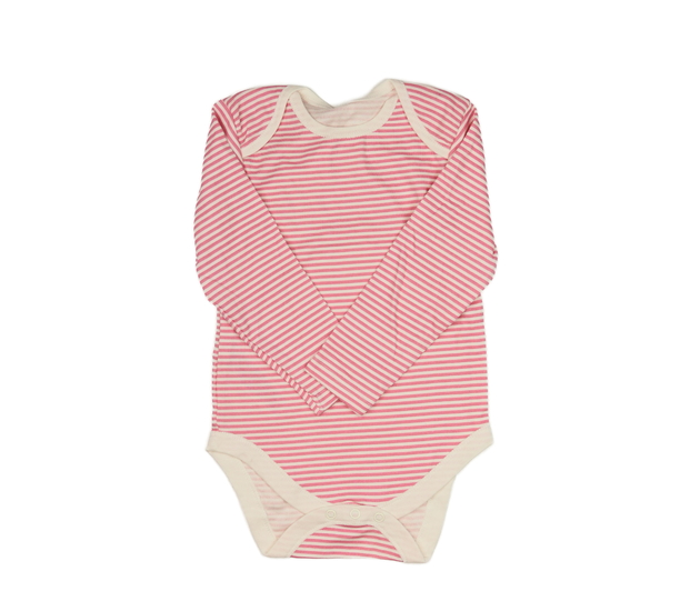 Pruhované růžovo-krémové body Primark