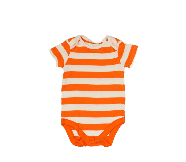 Oranžovo-bílé pruhované body Tu