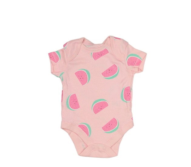 Růžové body s melounem 