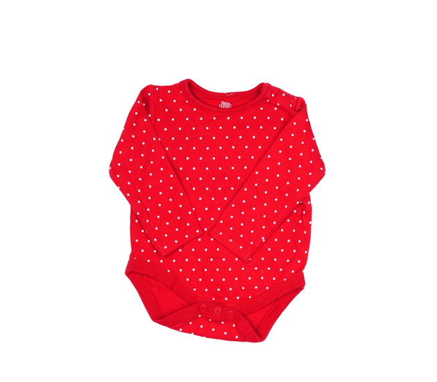 Červené body s puntíky F&F