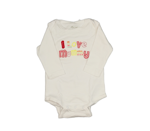 Bílé body s nápisem 