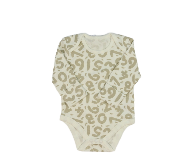 Světlé body s číslicemi