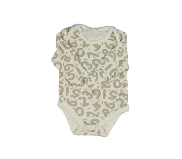 Krémové body s číslicemi