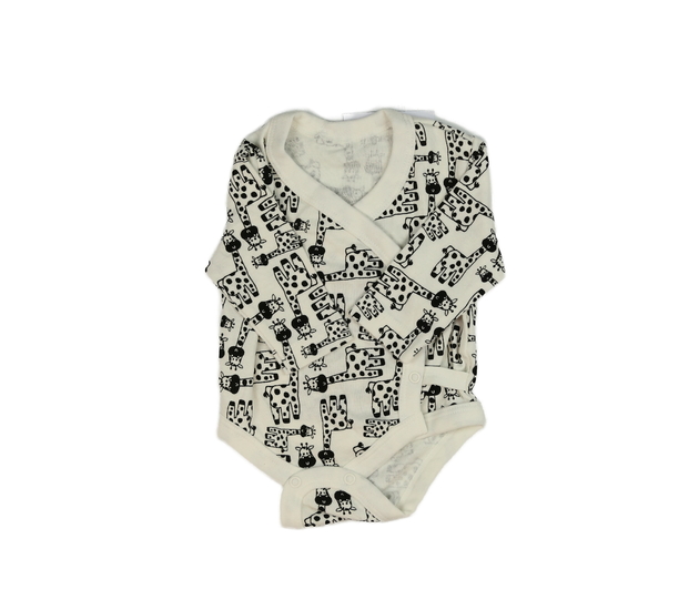 Světlé body se žirafami vel. 2,5-3,4 kg