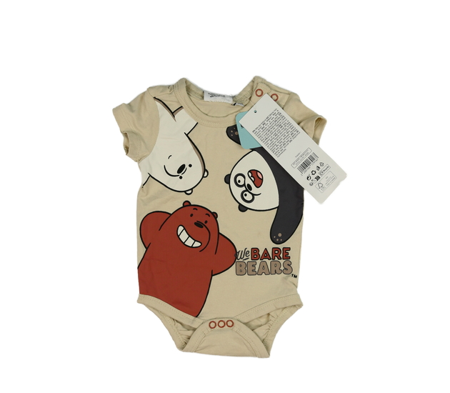 Nové hnědé body s potiskem 