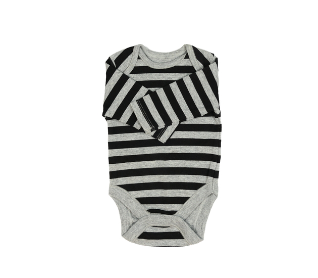 Šedo-černé pruhované body Primark 