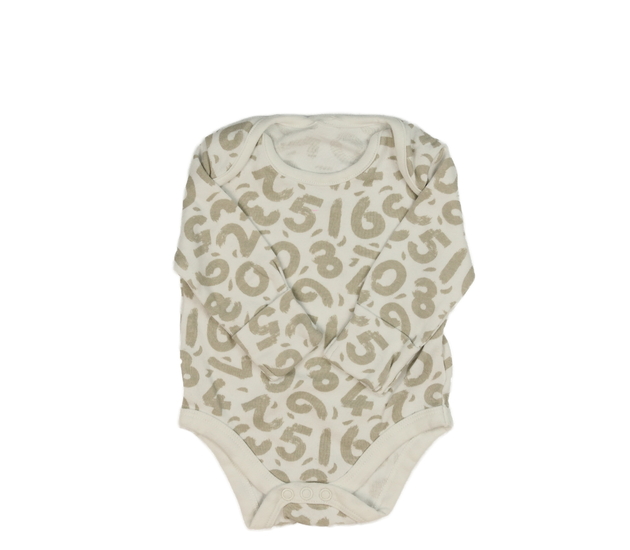 Světlé body s číslicemi