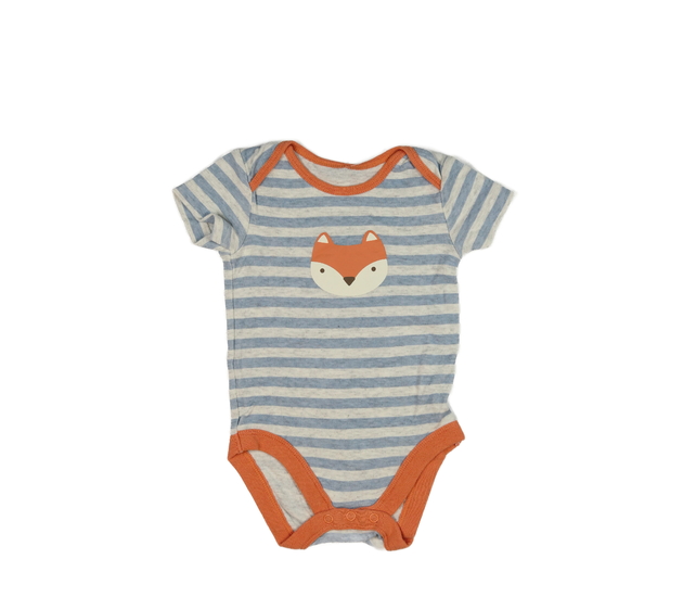 Pruhované body s liškou 