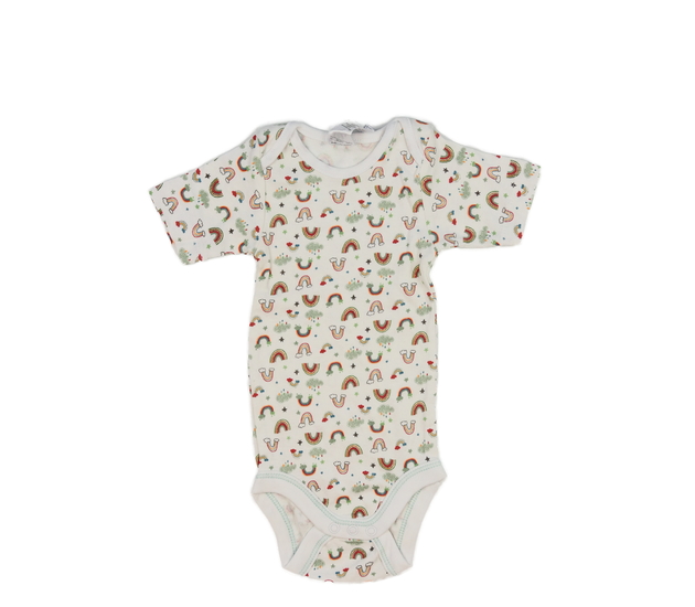 Světlé body s duhou