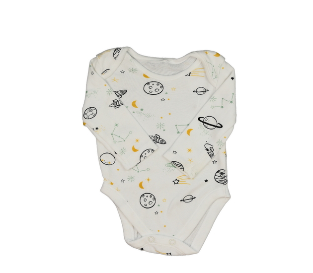 Bílé body s vesmírným motivem George