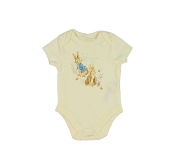 Krásné žluté body Králíček Petr