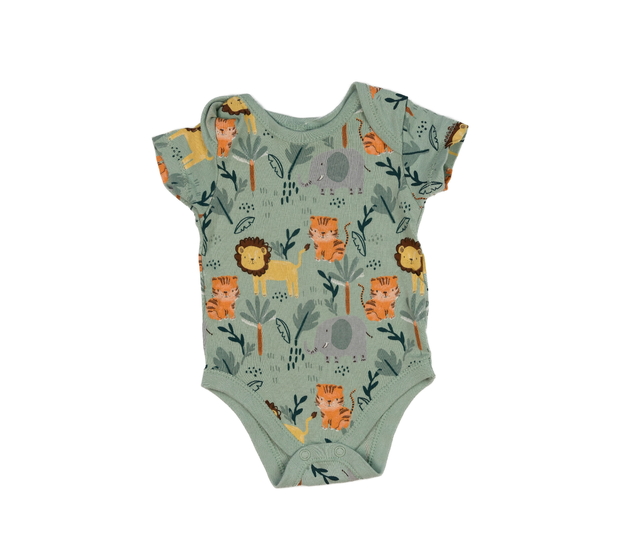 Zelené body se zvířátky 