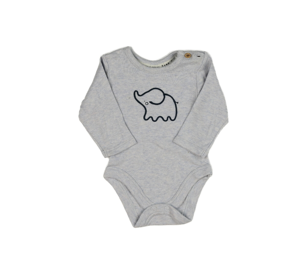 Modré melírované body se slonem George