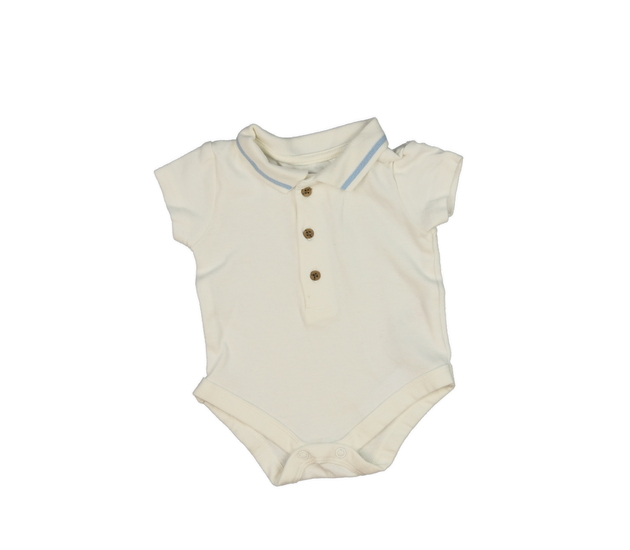 Krémové body s límečkem  