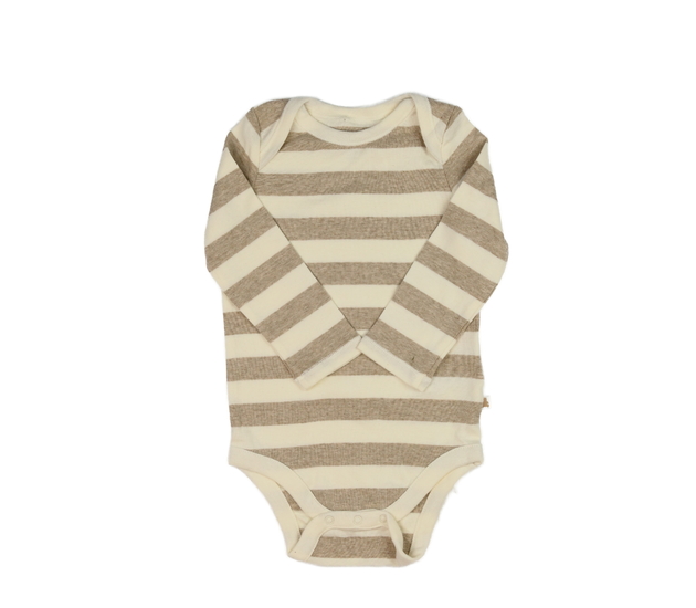 Krémovo-hnědé pruhované body Gap