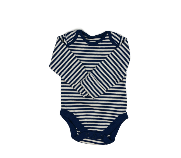 Modro-bílé pruhované body M&S