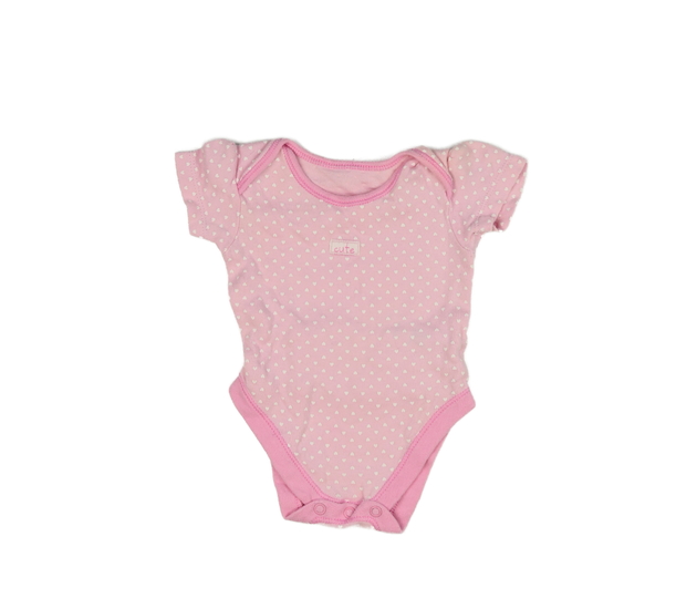 Růžové body se srdíčky a volánky George