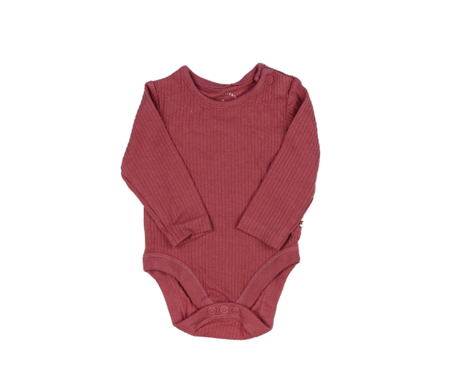 Růžové žebrované body F&F