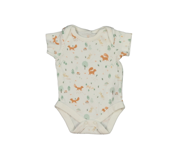 Bílé body s lesními zvířátky Mothercare