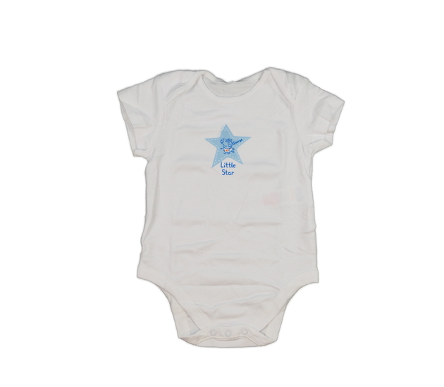 Bílé body s hvězdou Prasátko Pepa 