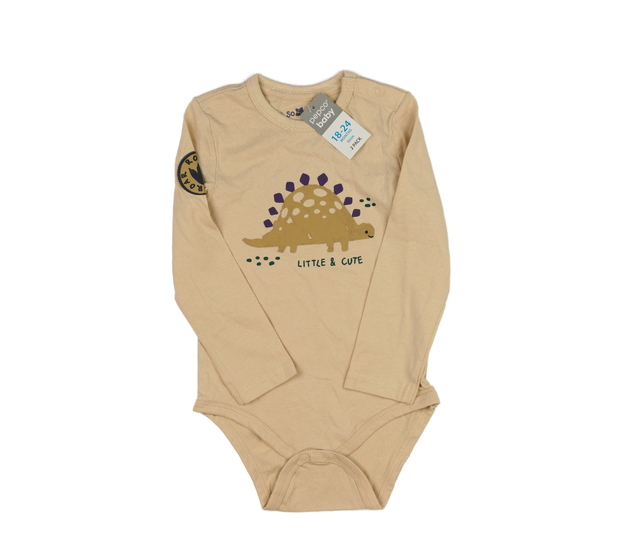 Nové hnědé body s dinosaurem 