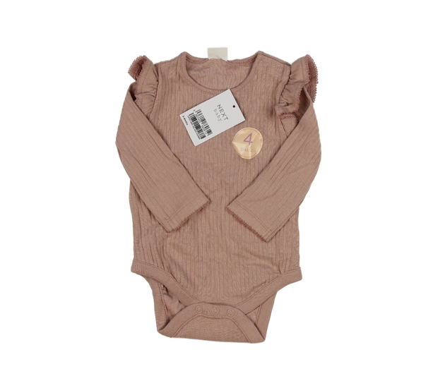 Nové růžové body s volánky Next