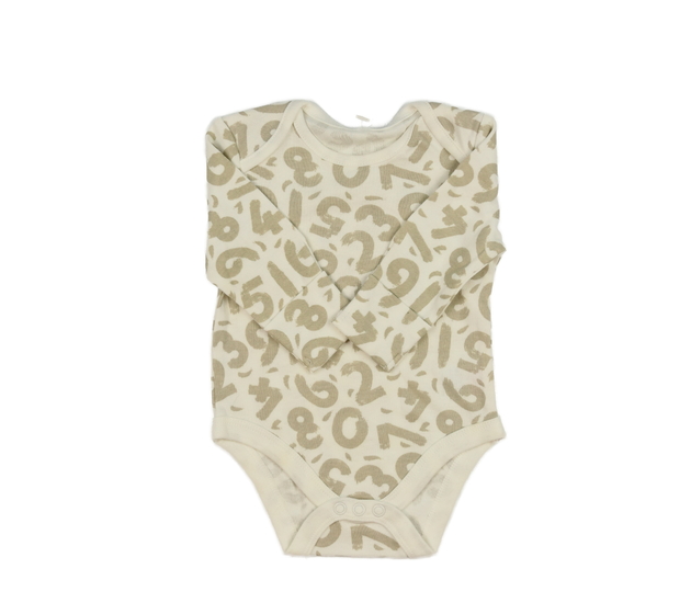 Krémové body s číslicemi