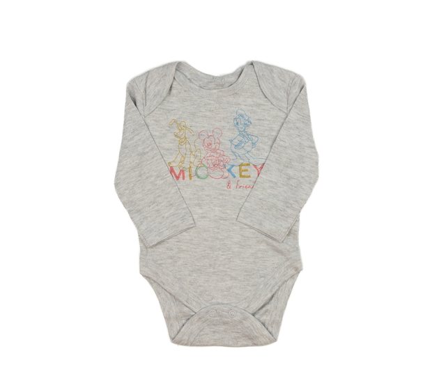 Šedé melírované body Mickey Disney Primark 