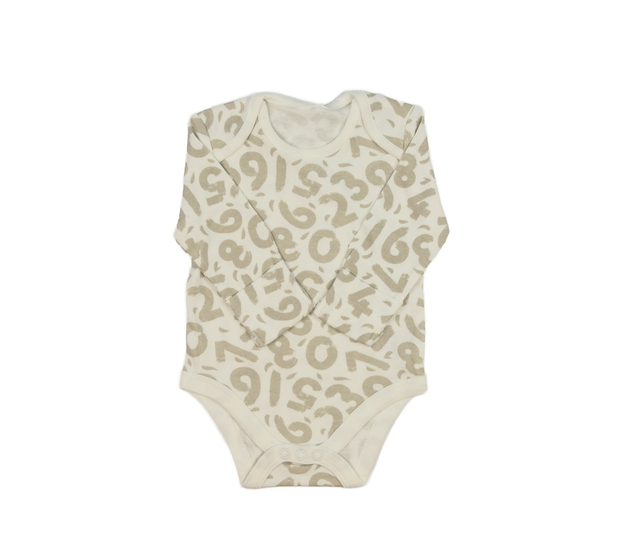 Krémové body s číslicemi