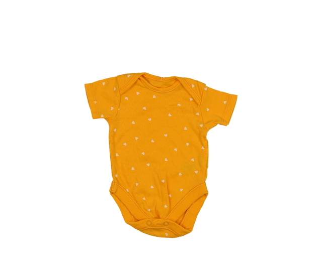 Žluté body se srdíčky Nutmeg