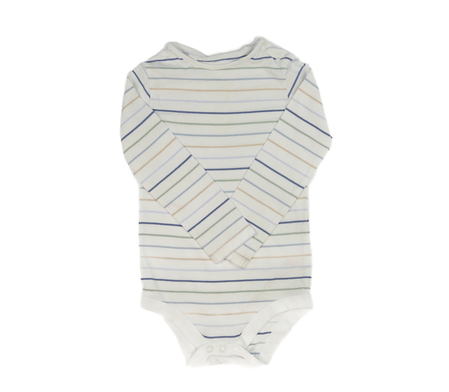 Bílé body s barevnými pruhy Tu 