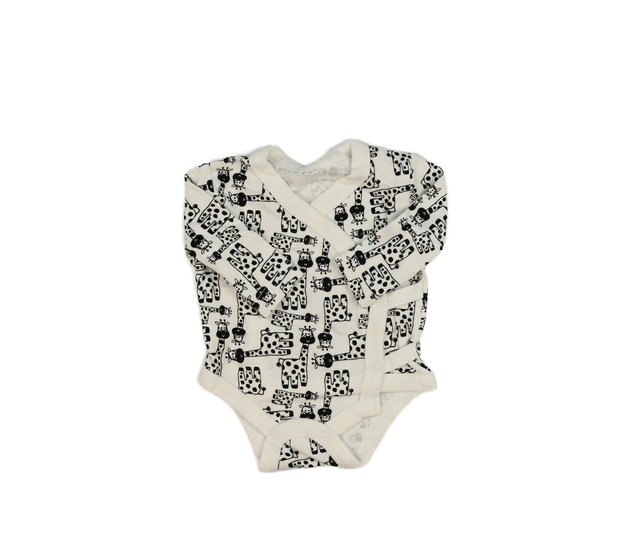 Bílé body se žirafami od 2,5 do 3,4 kg