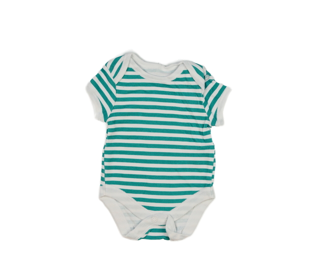 Bílé body barevně pruhované 