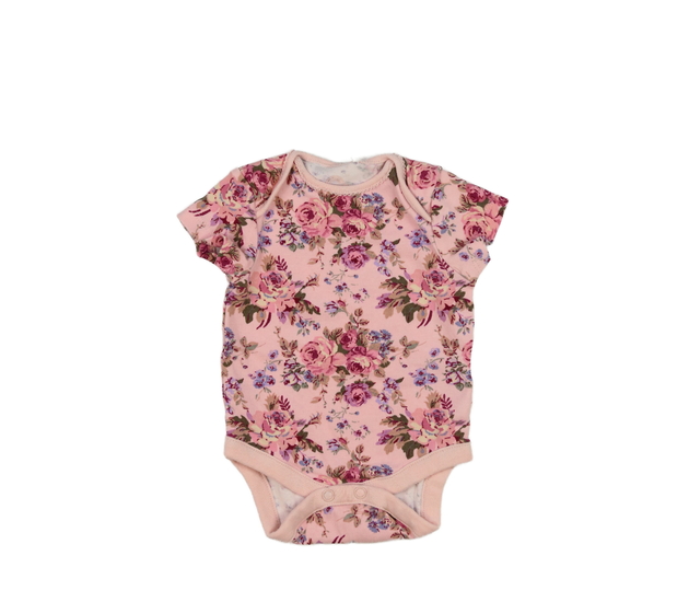 Růžové květinové body Next