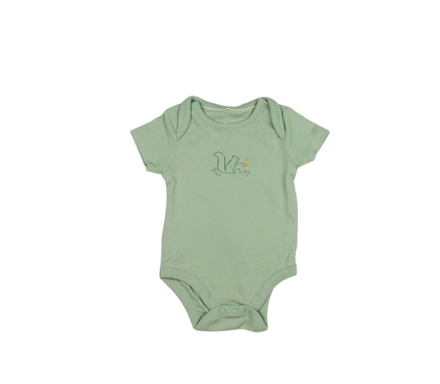 Zelené krásné body s veverkou Mothercare