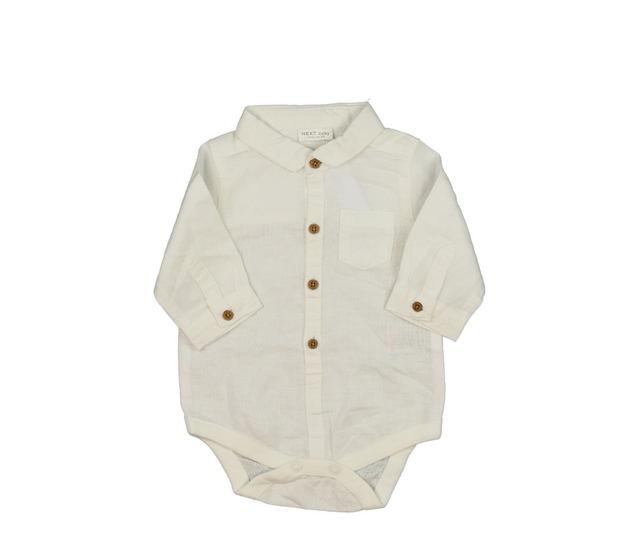 Krémové body s límečkem Next