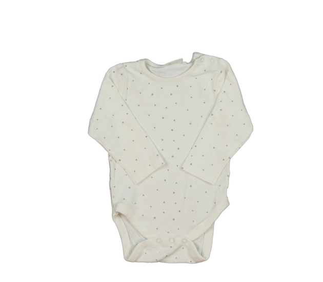 Bílé body s hvězdami Next