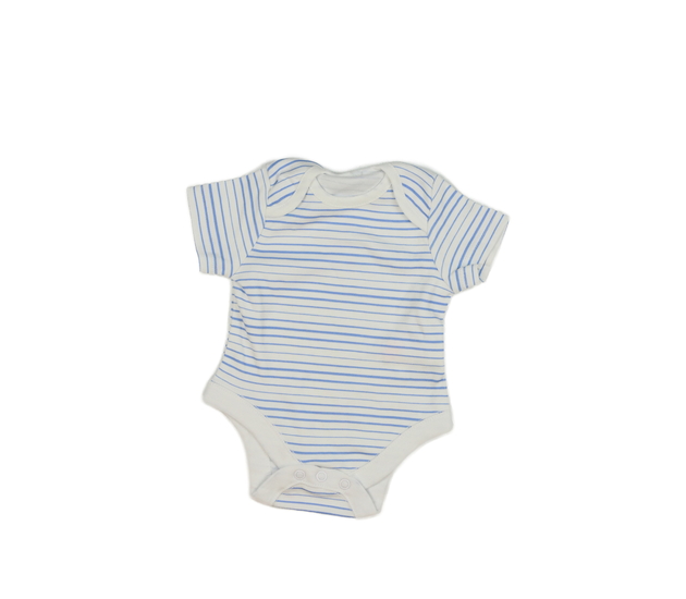 Bílé body s modrými pruhy F&F