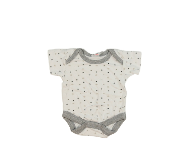 Bílé body s hvězdami 